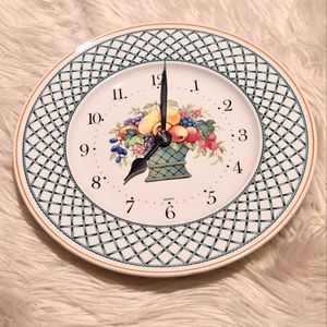 Villeroy & Boch Basketb Clock Plate
